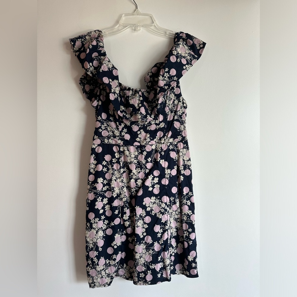 Free People purple mini dress